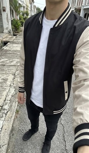 Stylish Men's Varsity Jacket Outfit Ideas