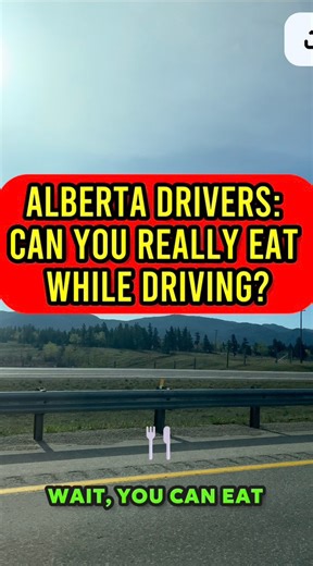 Not All Distractions Are Illegal… Here’s the Catch Most drivers think eating behind the wheel automatically means a distracted driving ticket. That’s not what the law actually says. Under Alberta’s Traffic Safety Act, distracted driving specifically prohibits hand-held phone use, texting, manual GPS entry, electronic device use, grooming, and similar listed activities. Eating and drinking are not expressly prohibited. However — and this is where many drivers get confused — police still have disc