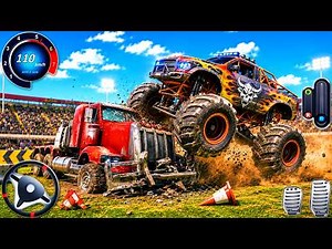 Monster Truck Jam Demolition Derby 3D - Extreme Crash Car Racing Simulator - Android GamePlay