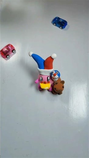 Level millions Cuteness: Kirby, Doraemon & Capybara! 🏆 #viral #ytshorts clay art zootopia animal