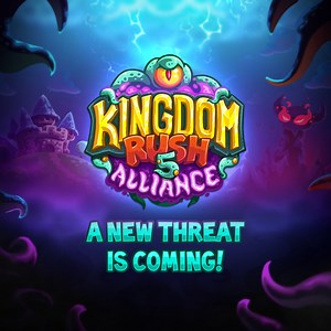 HUGE NEWS! Kingdom Rush 5: Alliance is near, and the hype is REAL! 🏰🌀👁️ Something sinister's stirring in the Kingdom, and you know what that means – it's time to team up for an epic battle. Is it a Tower Defense? Yes! For every platform? Absolutely! Stay up to date signing up to the newsletter. There will be exclusive weekly perks like lore bombs, Q&As, Sneak Peeks, and gifts over there… just saying! 📩 SUBSCRIBE HERE : https://bit.ly/KR5-Newsletter 📩 | Ironhide Game Studio