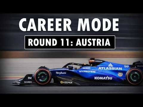 F1 25 Career Mode | Round 11: Austria | 100% Race Distance (No Assists, Cockpit)