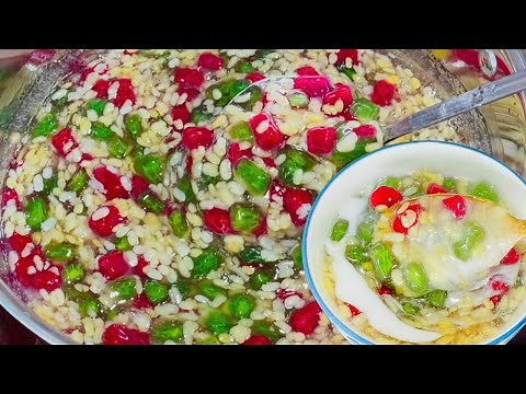 Cách nấu chè bưởi giòn ngon không bị đắng màu sắc tuyệt đẹp