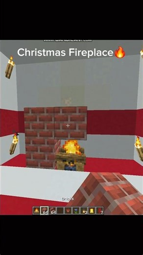 How To Build A Fireplace In Minecraft Tutorial🔥👌
