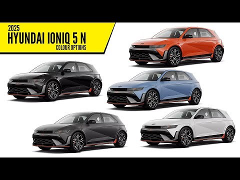 2025 Hyundai Ioniq 5 N – Color Options - Images | AUTOBICS