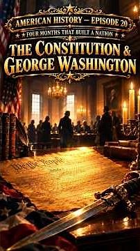 Ep 20 : The Constitution & George Washington - Building a Nation #usa #shorts #washingtonmonument