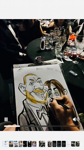 11 reactions | First Crimbo works party for 2025!! The room was a bit dark but great company, great laughs  and actually it’s not to late if your looking for work party, office Christmas jumper day entertainment. Get in touch ❤️ | Groves Caricatures | Facebook