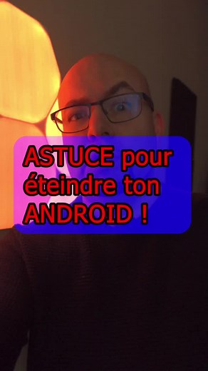 ASTUCE #ANDROID POUR ÉTEINDRE SON SMARTPHONE COMME AVANT ! 😅 #astuce #tuto #androidhacks #androidtips