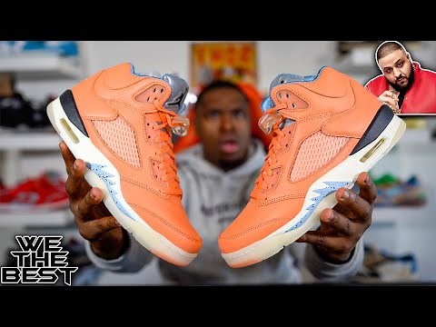 Air Jordan 5 Crimson Bliss “We the best” DJ Khaled 5