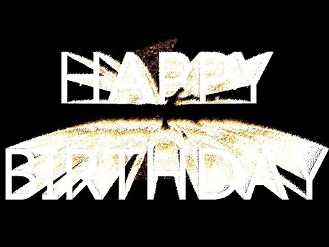 Happy Birthday Countdown With Voice Sound Effect