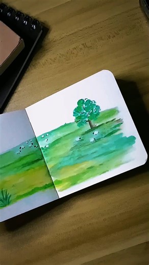 aesthetic paint ideas🍀💚 #diy #painting #coloring #drawing #aestheic