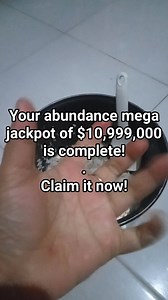 Your abundance mega jackpot of $10,999,000 is complete! . Claim it now! . #attraction #abudance #manifestation #success #believe | Ideas affirm