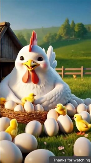 crying chicken cry everyday 😢#ai #animation