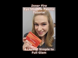 Inner Fire Eye Shadow Palette! | Full Tutorial - Simple to Full Glam | Beginner Friendly