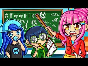 Our first day of High School! But we're bad guys...