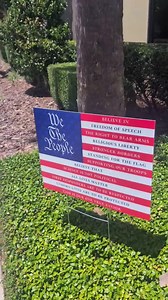 Vote Democracy, Political Yard Sign, Depends on It - Etsy