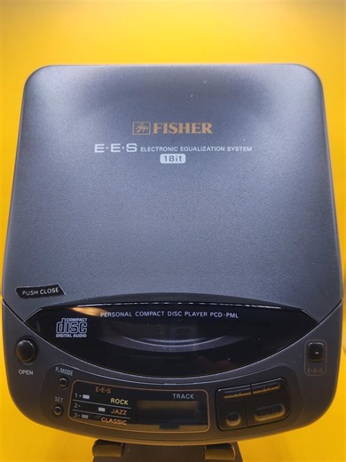 Vintage Fisher Portable CD Player PCD-PML Black - Etsy