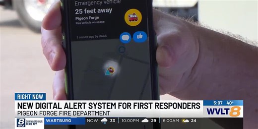Pigeon Forge Fire Department now able to use digital alerts to tell drivers to slow down, move over