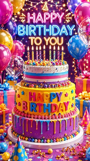 Feel the Magic! ✨ Best Happy Birthday Song Ever 🎵🎁 #happybirthdaytoyou #birthdaysong