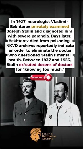The Doctor Who Diagnosed Stalin… Then Suddenly Died #historydocumentary #history #ww2