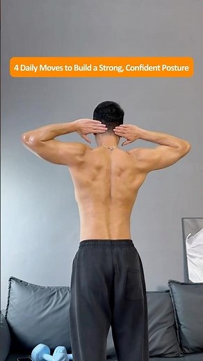 4 Simple Home Workouts to Correct Poor Posture, Fix Rounded Shoulders and Strengthen Your Upper Back