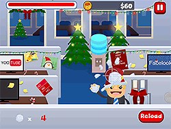 Snowball Office Fight - Play Now on Y8.com