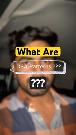 What are DSA Patterns ? #tech #ai #coding #python #dsa #dsapatterns