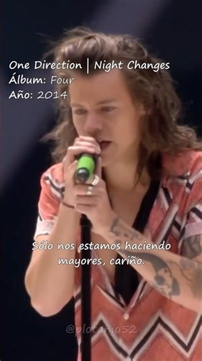 One Direction | Night Changes (2014) | Subtitulado al Español #onedirection #harrystyles #2010s #pop