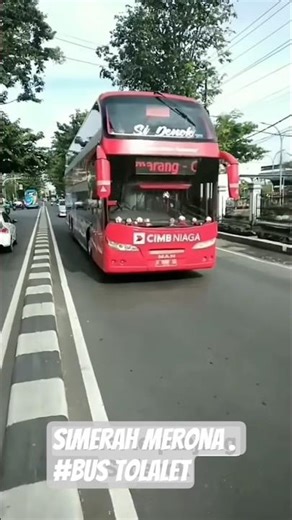 ¥Red bus #automobile #bus n'd mazingg