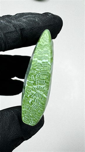 Making and failing following my own instructions from a few years ago. Totally messed up a step at the beginning. I deformed the pattern in the wrong direction, ruining the planned zigzag pattern. But the video isn’t that bad, so here it is. Made from oven hardening polymer clay using the cane technique. #polymerclay #fimo #polymerclaycanes #plants #pattern | Astrid Wilk Studio