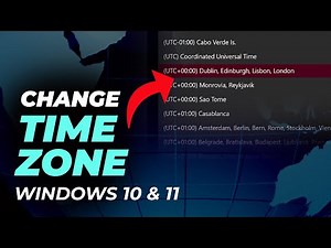How to Change Time Zone on Windows 10 | Quick & Easy Guide