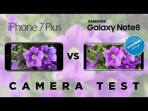Galaxy Note 8 vs iPhone 7 Plus Camera Test Comparison