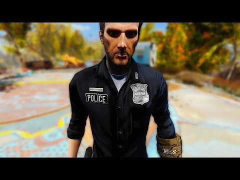 Fallout 4 - 30 Second Mods #4 | Fallout Cops Police Uniform