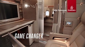 We've changed the game with our fully enclosed First Class Suite. | Emirates