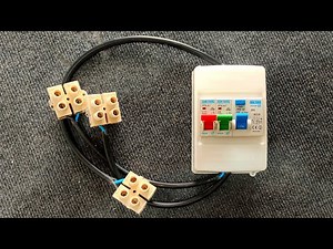 Electric distribution box wiring tutorial (very simple and practical)