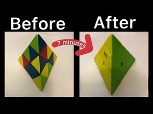 How to solve a Pyraminx | Tutorial
