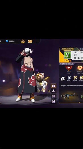 FREE FIRE JJK EVENT EDIT #bhayi #gojosatoruedit