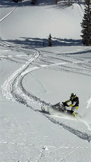 Blue skies and deep(ish) snow 🤠 | Backcountry_sledders