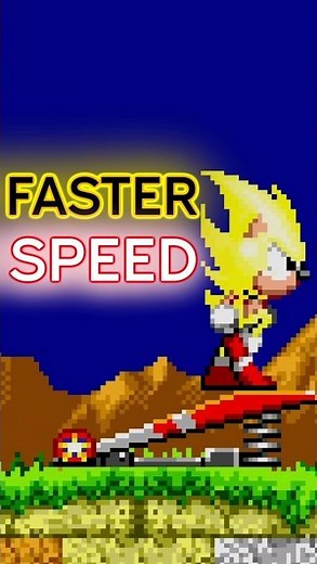 This Sonic is WAY Too Fast! 🔥 "Faster Sonic 2 - The Sequel" Mod 🔥 Sonic 2 Absolute Mods Shorts