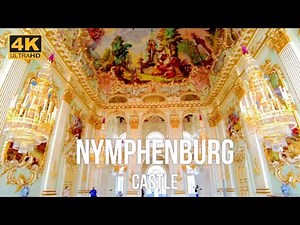 Nymphenburg Palace in 4K 60fps ( Munich / Germany ) 🇩🇪