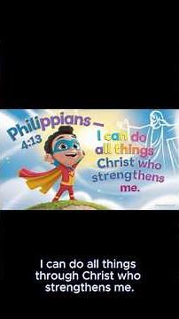 Bible Devotion for Kids | "I Can Do All Things Through Christ" Philippians 4:13