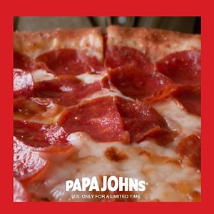 9.2K views · 272 reactions | Papa Johns Epic Stuffed Crust, now stuffed with our signature blend of pepperoni. | Papa Johns Pizza | Facebook