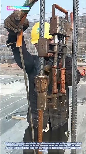 Spark and Fusion: How Electroslag Pressure Welding Joins Steel Rebar Forever