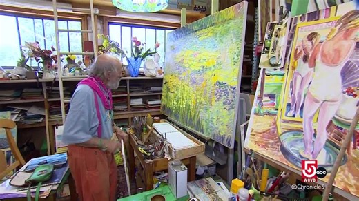 Nature's canvas in Osterville, Mass., is an artist's dream