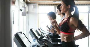 Picture People Running On Treadmill Gym Stock Footage Video (100% Royalty-free) 1027790702 | Shutterstock