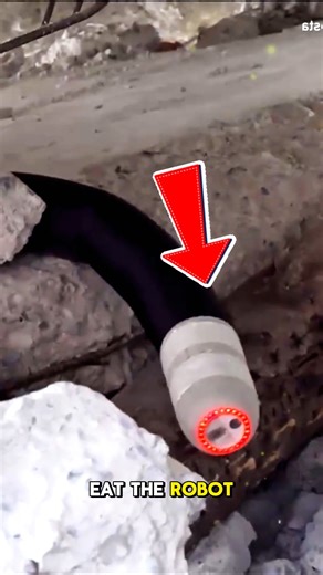 The Robot Humans Can’t Reach! RoBoa, created by the brilliant...