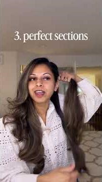 How to curl your hair with a straightener | hairstyles | hair tutorial | long hair | #shorts