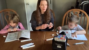 Watch Dabo&Shobo Drawing Alcohol Art Markers Pen Set on Amazon Live