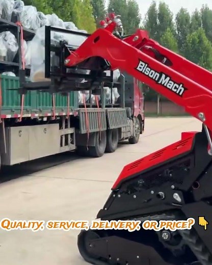 How to Choose a Mini Skid Steer Loader? Power, Hydraulics & Attachments Matter