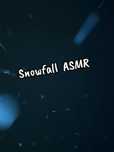 Snowfall ASMR: Winter's Soft Symphony